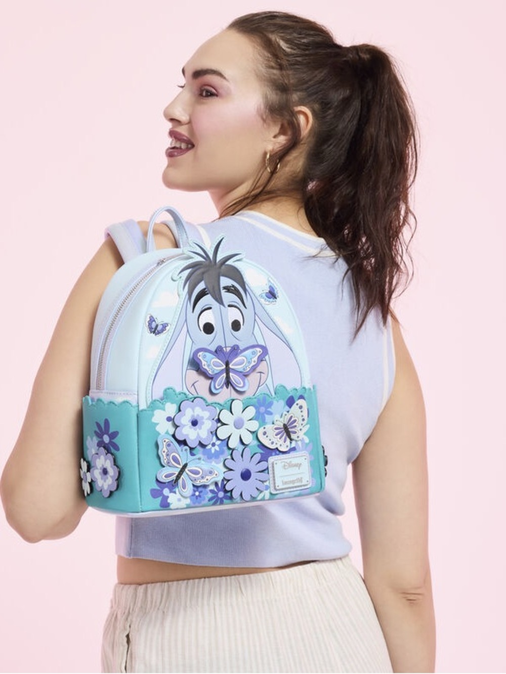 NWT Eeyore Floral Cosplay Loungefly